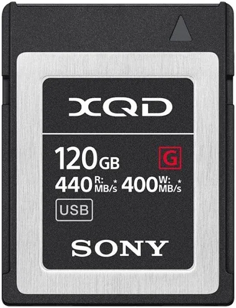 Sony QD-G120F XQD G Series 120GB Memory Card