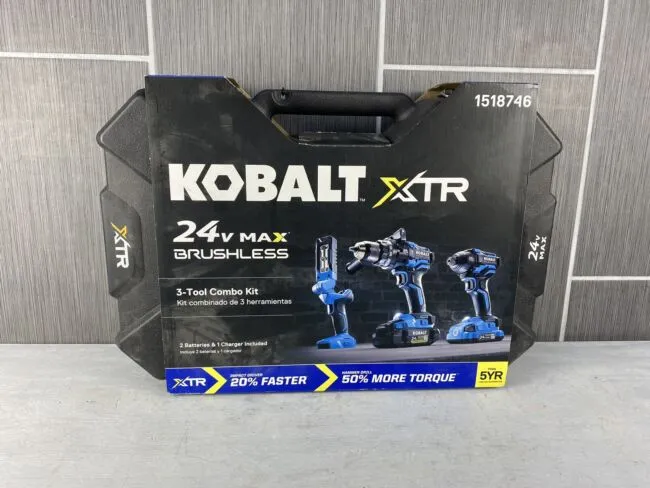 Kobalt XTR 24-Volt 3-Tool Brushless Power Tool Combo Kit