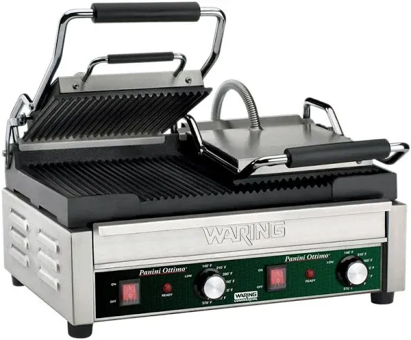 "Waring WFG300 Dual Toasting Grill