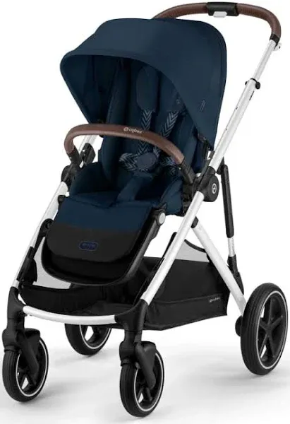 Cybex Gazelle S 2 Stroller - Lava Grey (Silver Frame)