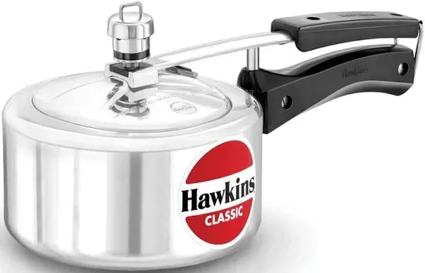 Hawkins Aluminium 1.5 Litre Classic Pressure Cooker,Best Inner Lid Cooker,Small