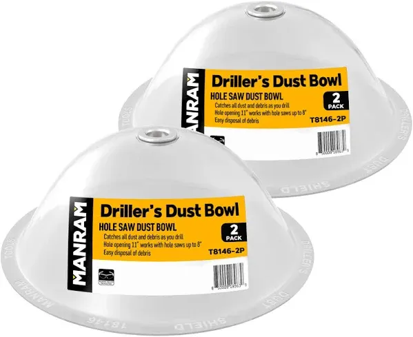 Hole Saw Dust Bowl 2 Pack