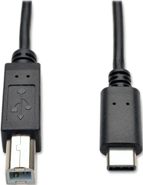 USB 2.0 Hi-Speed Cable C Male to USB Type-B USB-B Male