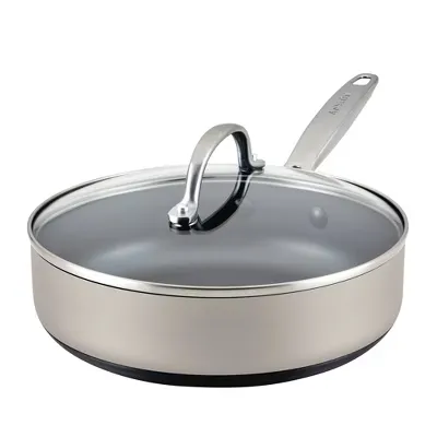 Achieve 3 qt. Hard Anodized Aluminum Nonstick Saute Pan with Lid