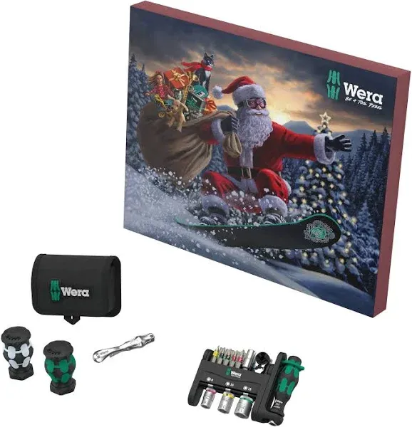 Wera Tools WERA-05136609001 Advent Calendar 2024 25 Pieces