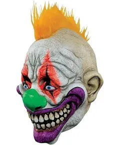 Latex Mask Neon Clowns Prankster Neon Clown Ghoulish Productions Halloween