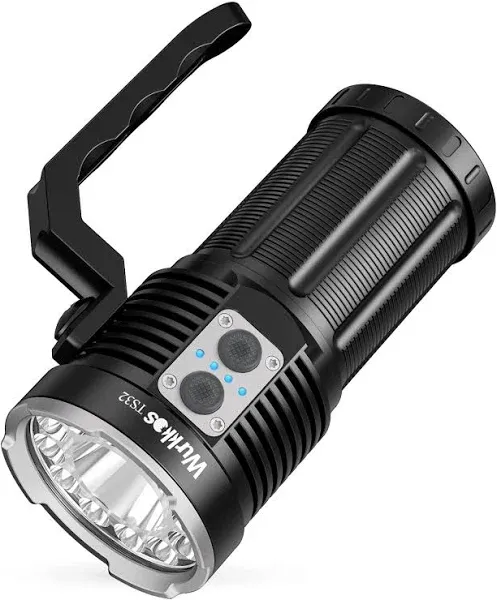 Wurkkos WK15 Rechargeable Flashlight Max 3000 Lumen, Small LED Flashlight XHP50.2 ...