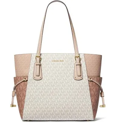 Michael Kors Michael Voyager East West Tote - Opticwht/b