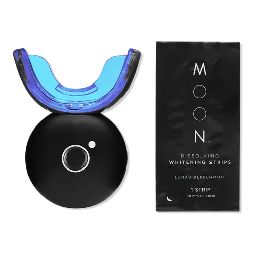 MoonThe Teeth Whitening Device - At Home Whitening Kit with LED Light