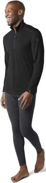 SmartWool Classic Thermal Merino 1/4 Base Layer Top NWT Men&#039;s Charcoal Htr Small