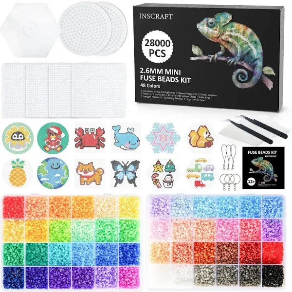 INSCRAFT Mini Fuse Beads Kit