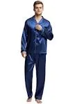 Men&#39;s Satin Silk Pajama Set: Modern Style Sleepwear for Men