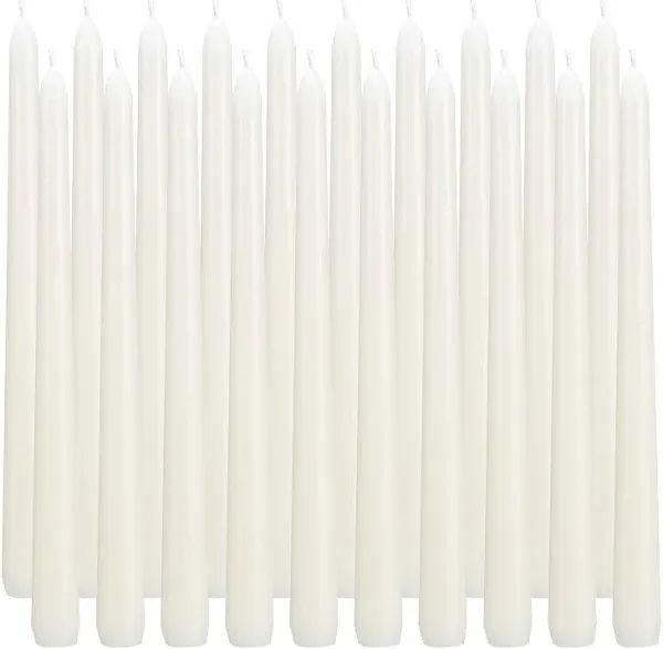 adamsbargainshop Ivory Taper Candles