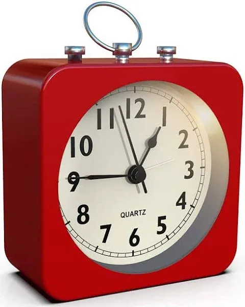 AYRely Battery Operated Alarm Clock