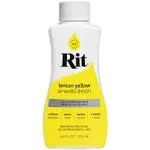 Rit Dye Lemon Yellow Liquid - 8 oz.