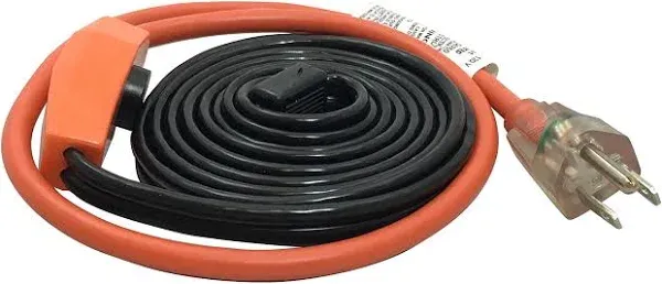 New Frost King 6&#039; Water Pipe Heater Automatic Electric Heat Heating Cable 6 Ft