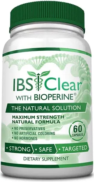 IBS Clear 100% Natural IBS Relief Capsules