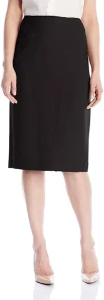 Kasper Women's Stretch Crepe Skimmer Skirt