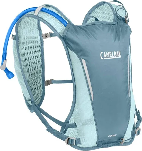 CamelBak Women's Circuit Run Vest 50oz Hydration Bladder, Adriatic Blue