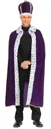 Mens Forum Novelties King Robe & Crown Set