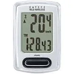 Cateye Velo Wireless Cycle Computer: White