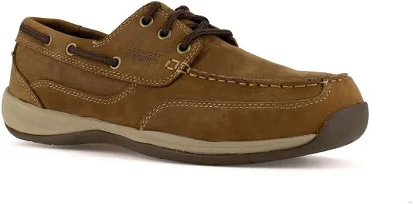 Rockport Works Men's Sailing Club Boat Shoe Steel Toe