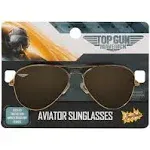 Sun-Staches Top Gun Official Maverick Aviator Sunglasses UV 400 One Size Fits Most