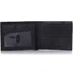 Alpine Swiss Mens Wallet Trifold Bifold Billfolds to Choose from Genuine Leather Comes in Gift Bag