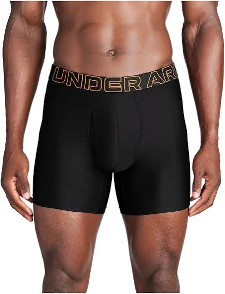 Men's Under Armour Performance Tech 6” Boxer Briefs – 3 Pack