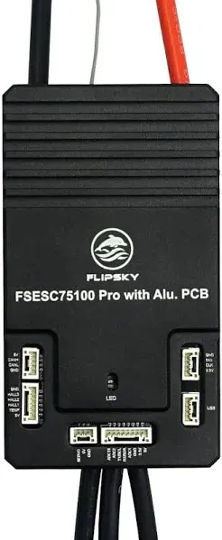 Flipsky 75100 Pro With Aluminum PCB Based on VESC For Electric Skateboard / Scooter / Ebike Speed Controller