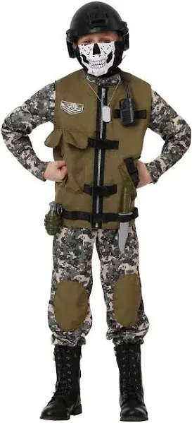 Kids Camo Trooper Costume