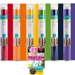 Cricut Premium Rainbow Vinyl Rolls Bundle