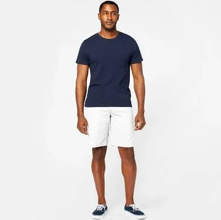 Dockers Perfect Shorts Classic Fit 42 White Mens