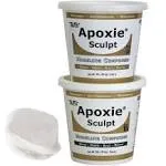 Apoxie Sculpt 4 lb. White, 2 Part Modeling Compound (A & B)