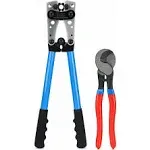 IWISS Battery Cable Lug Crimping Tools Hand Electrician Pliers for Crimping Wire