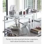 Yamazaki Home Tower Expandable Kitchen Support Rack - White