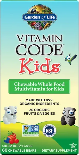 Garden of Life Vitamin Code Kids