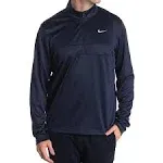 NIKE Dri-FIT Half-Zip GOLF Pullover CK6076-451 -Obsidian Blue - Medium- New $68