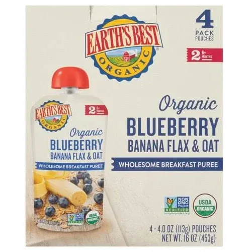 Earth's Best Organic Stage 2 Baby Food