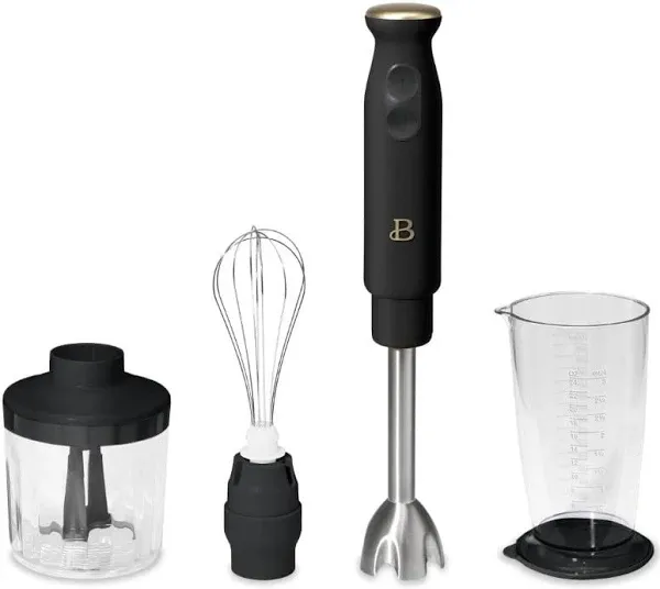 2-Speed Immersion Blender with Chopper &amp; Measuring Cup, Sage Green by Drew 