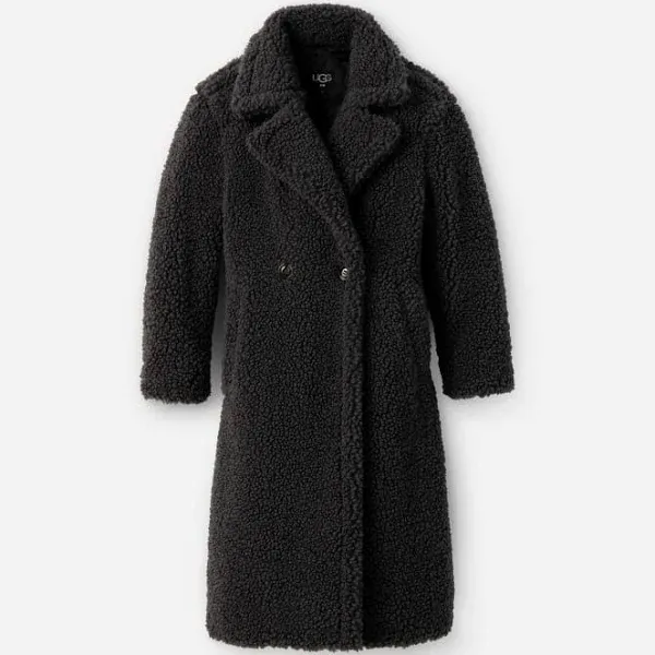 Women's Gertrude Long Teddy Coat