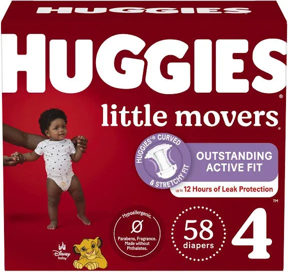 Huggies Baby Diapers Little Movers