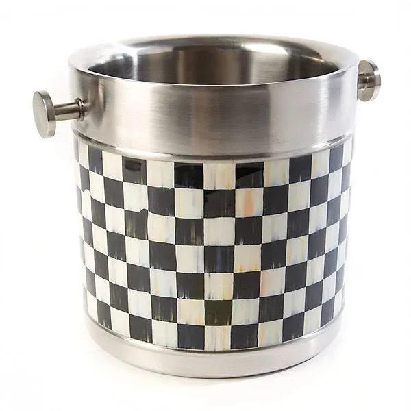 Mackenzie-Childs Check 3260 Ice Bucket