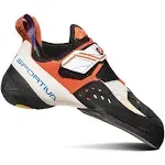 La Sportiva Women's Solution White/Lily Orange / 41 EUR