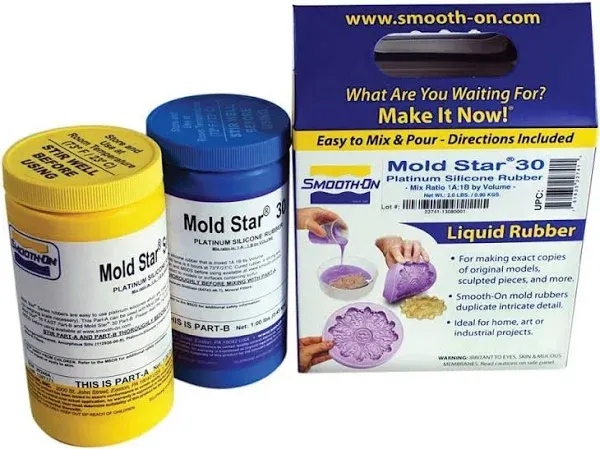 Mold Star 30 Silicone Mold Making Rubber - Trial Unit