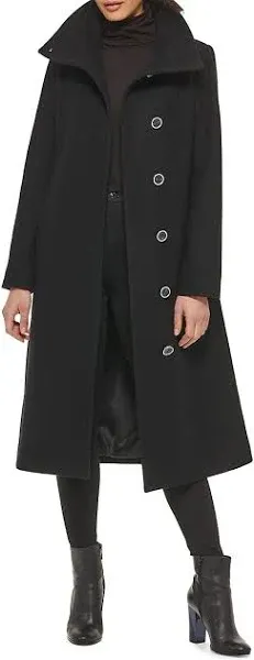 Kenneth Cole Women's Wool-Blend Coat