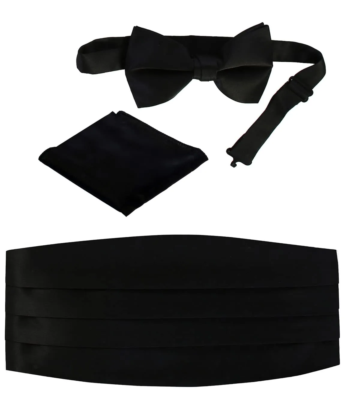 Gioberti Men's Adjustable Cummerbund Set