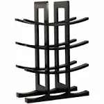 Oceanstar 12-Bottle Bamboo Wine Rack, Dark Espresso