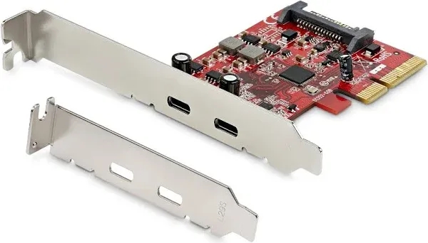 StarTech.com 2-Port 10Gbps USB-C PCIe Card