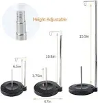 Sew Tech Adjustable Cone Thread Stand Spool Holder for Sewing Machine Embroidery Quilting Serger Machines Single Thread Stand for Smoother Feed Lar